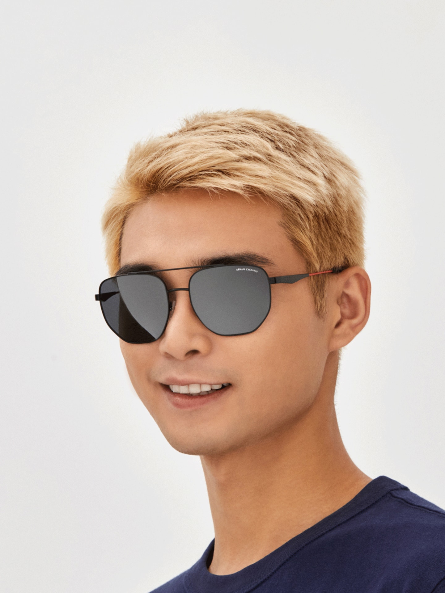 Armani Exchange Matte Black Sunglasses ® | Free Shipping