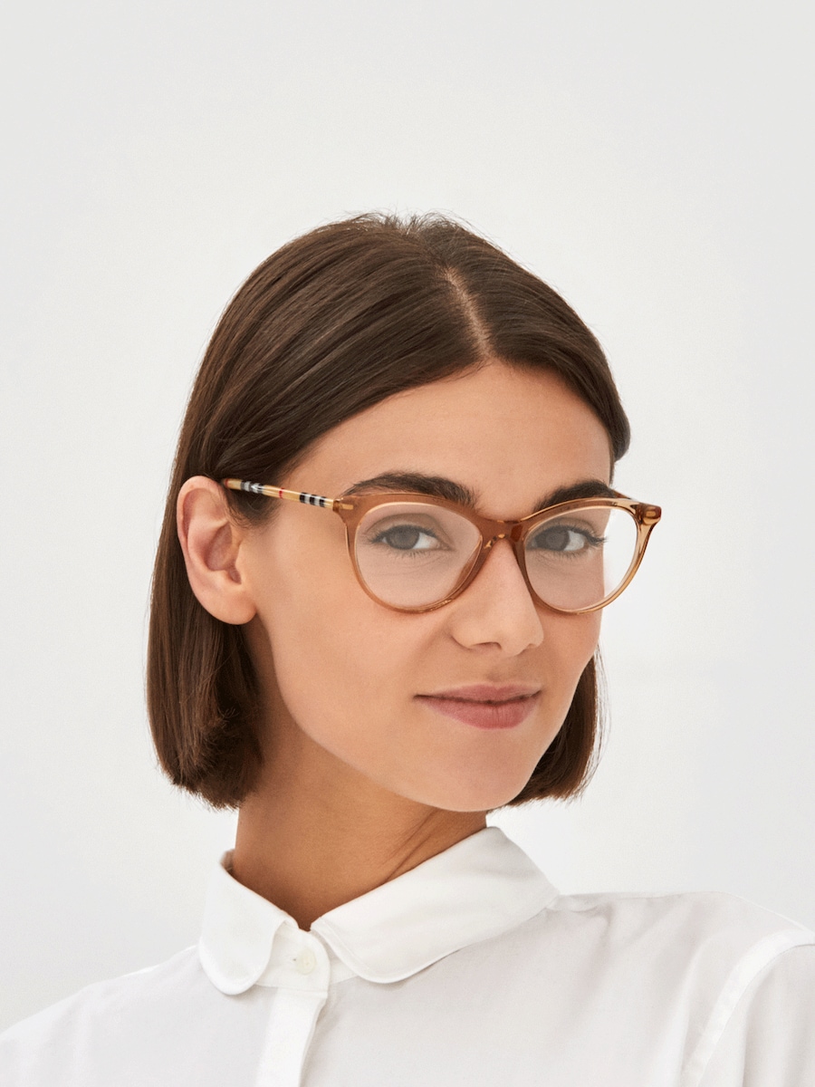 burberry glasses brown