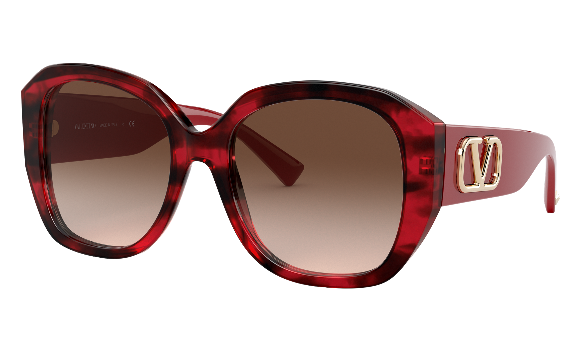 Valentino VA4079 Red Sunglasses | Glasses.com® | Free Shipping