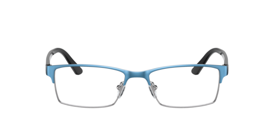 GK1001 Glasses.com Gunmetal Matte Blue