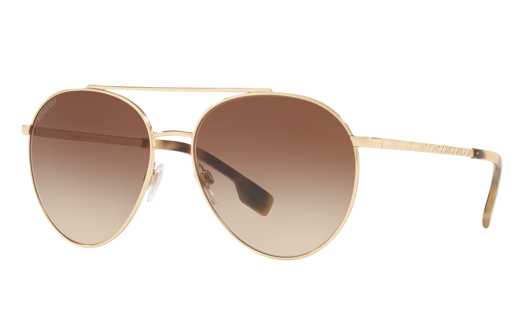 burberry sunglasses gold