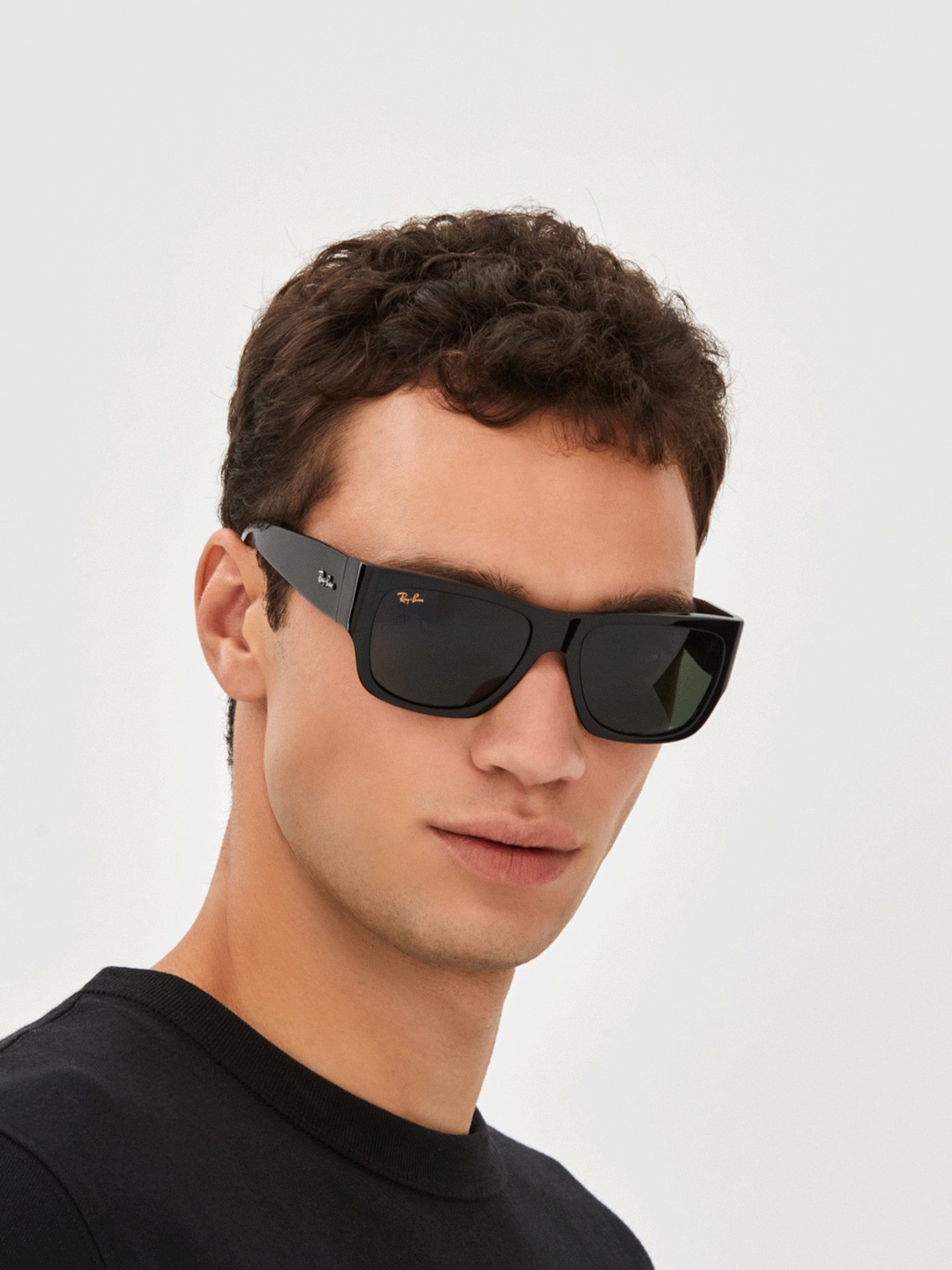 Fotoelektrisch Voorwaarden President Ray-Ban Black Sunglasses | Glasses.com® | Free Shipping