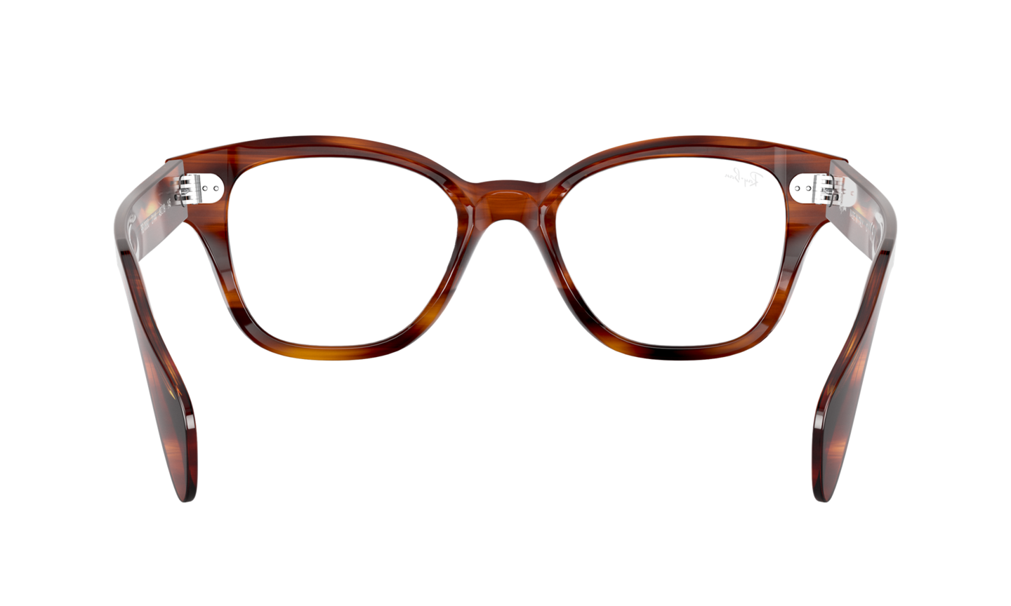 Ray-Ban Striped Havana Eyeglasses | Glasses.com® | Free Shipping