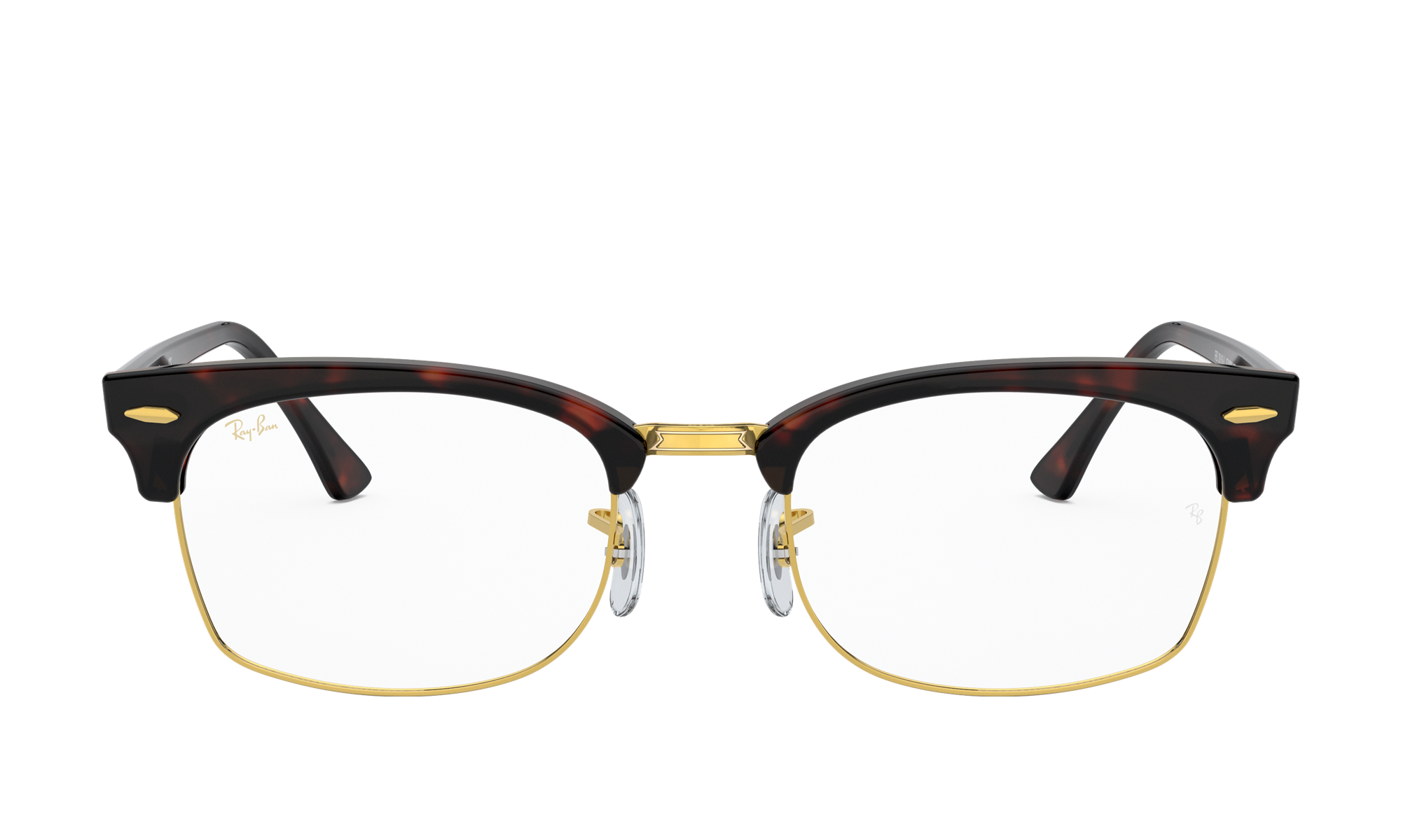 ray ban clubmaster gold eyeglasses