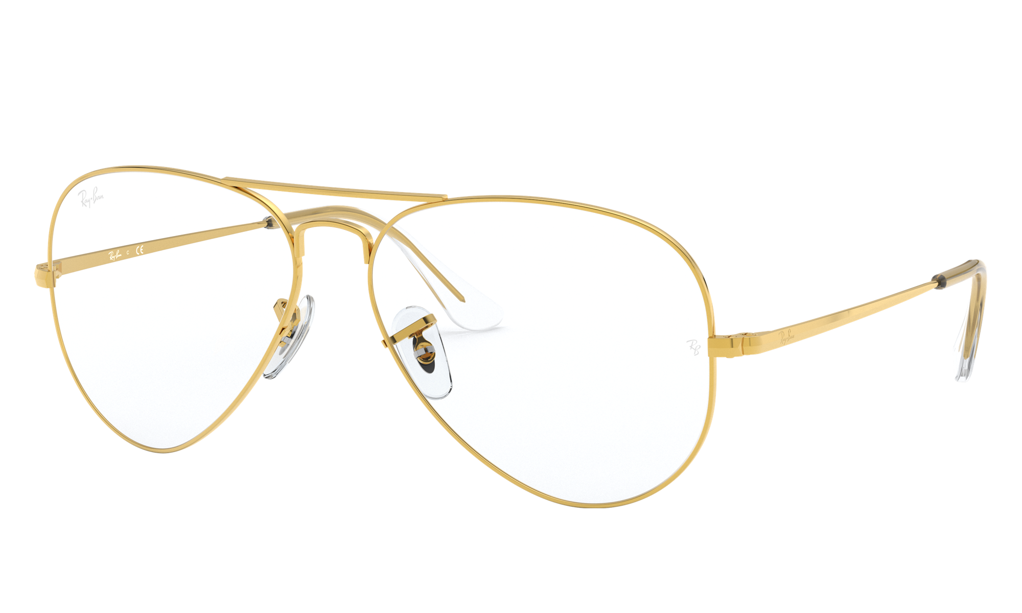 Silver frame with yellow brown Power Sunglass