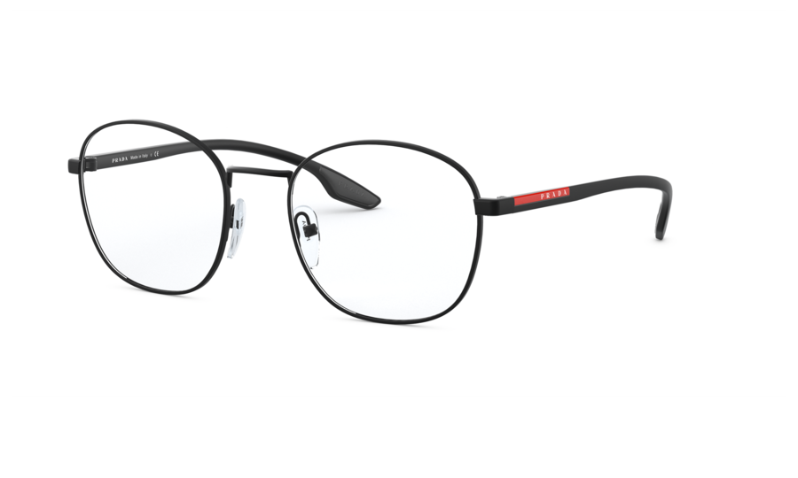 Prada Linea Rossa Matte Black Eyeglasses Glasses Free