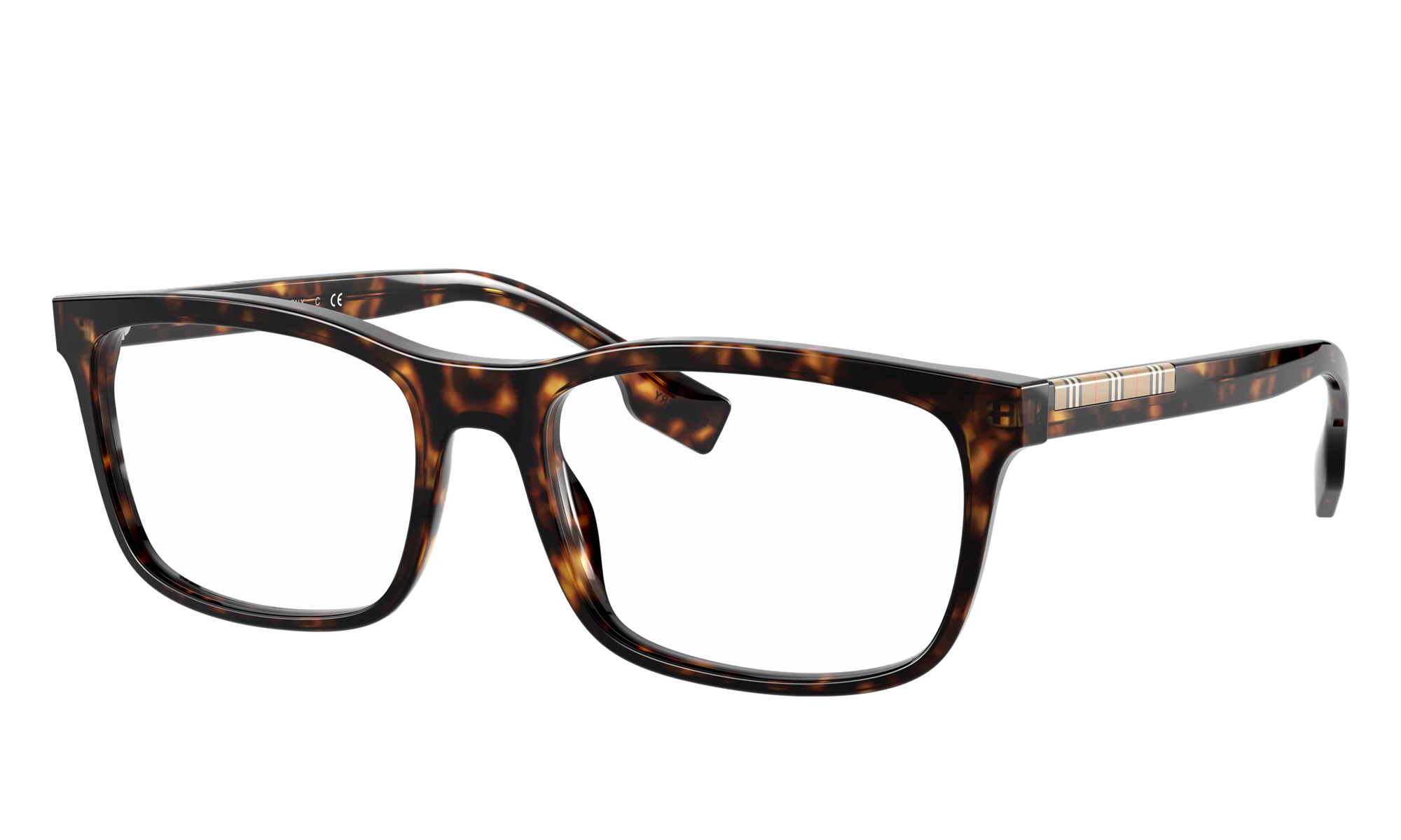 burberry clear lens glasses