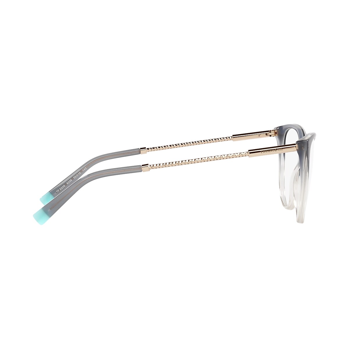 Tiffany Grey Blue Gradient Eyeglasses | Glasses.com® | Free Shipping