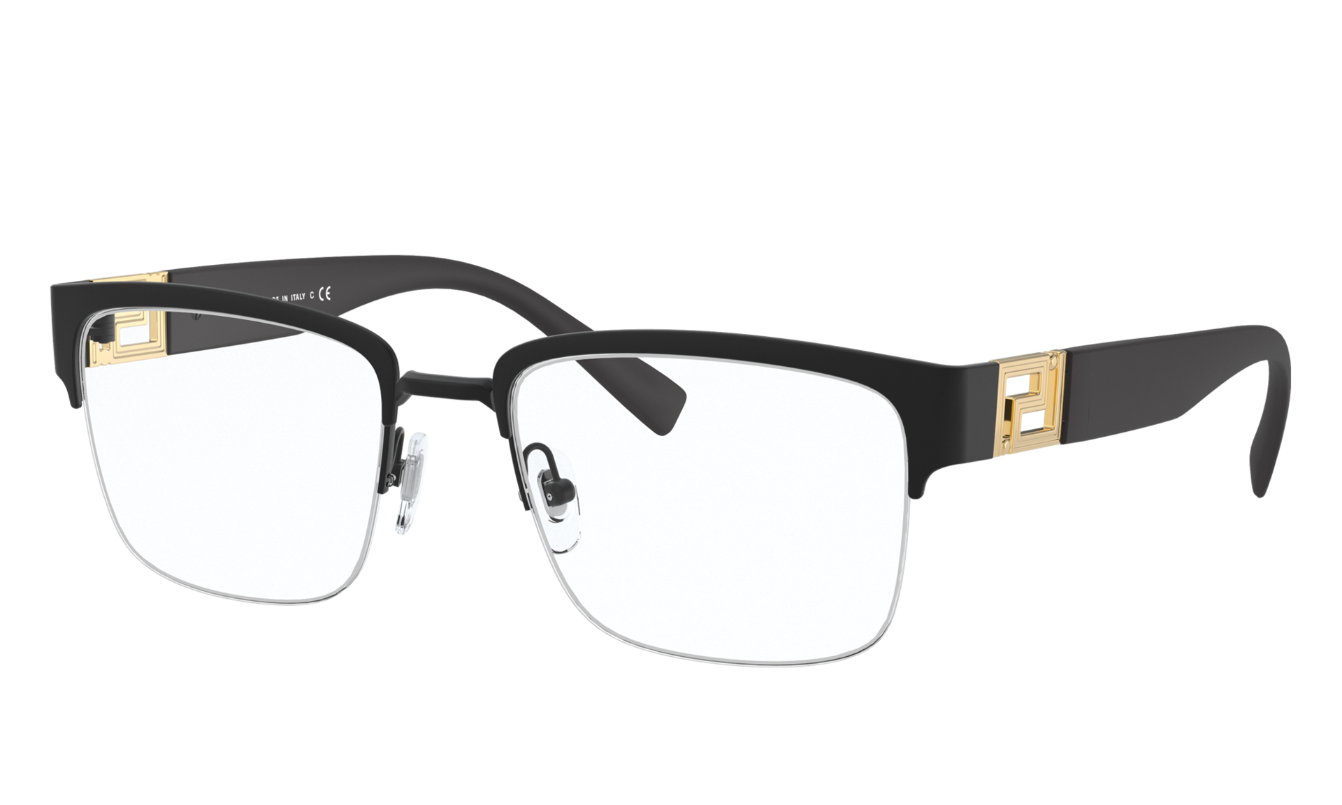 Versace VE1272 Black Eyeglasses 