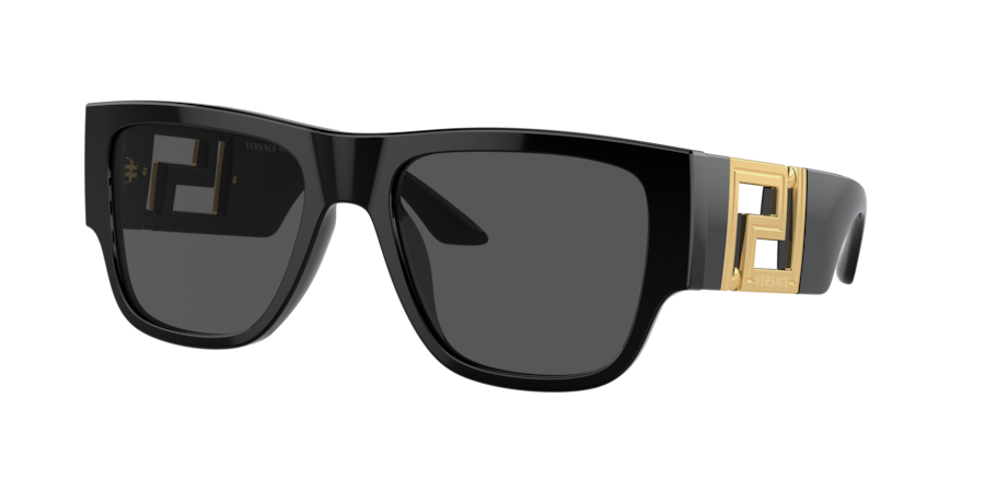 Kwade trouw Iedereen Gek Versace Black Sunglasses | Glasses.com® | Free Shipping