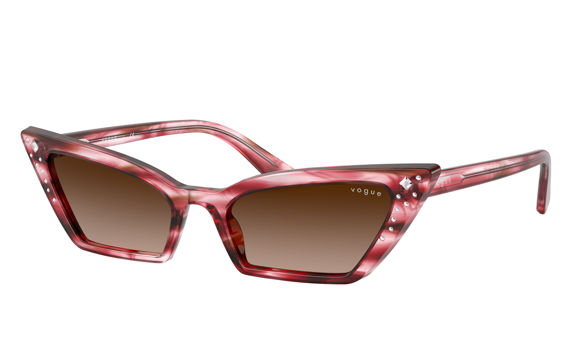 Vogue Eyewear VO5282BM SUPER Striped Red Sunglasses