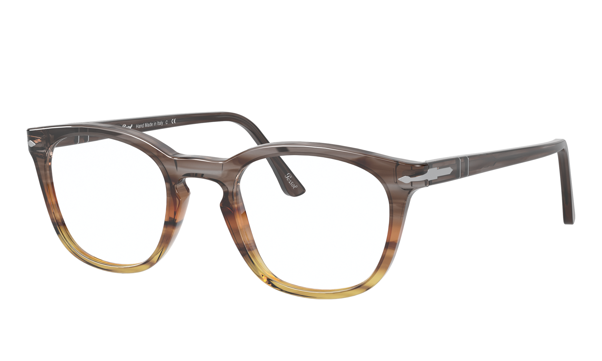 persol striped brown