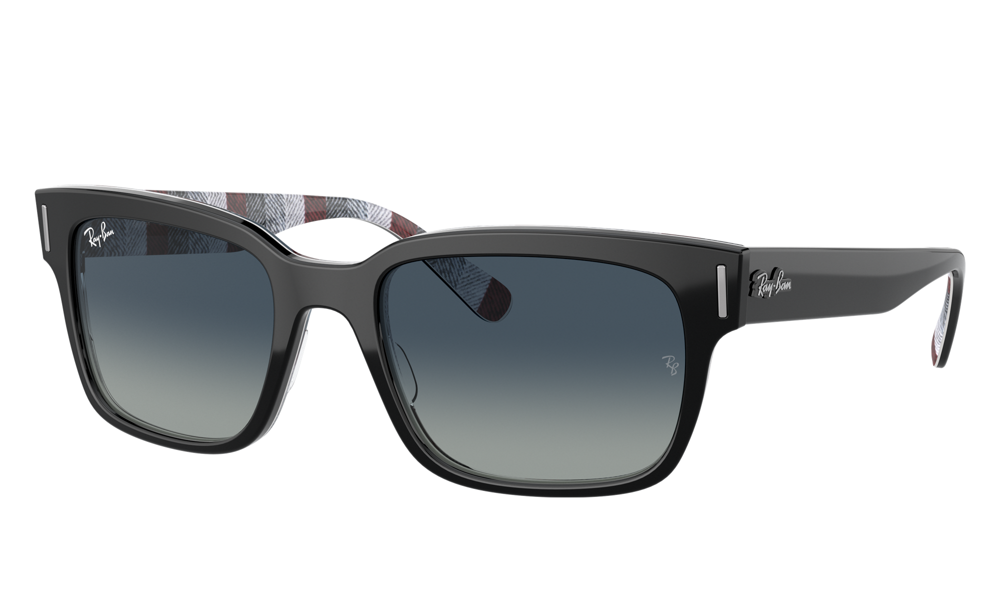 Ray-Ban JEFFREY Black Sunglasses | Glasses.com® | Free Shipping
