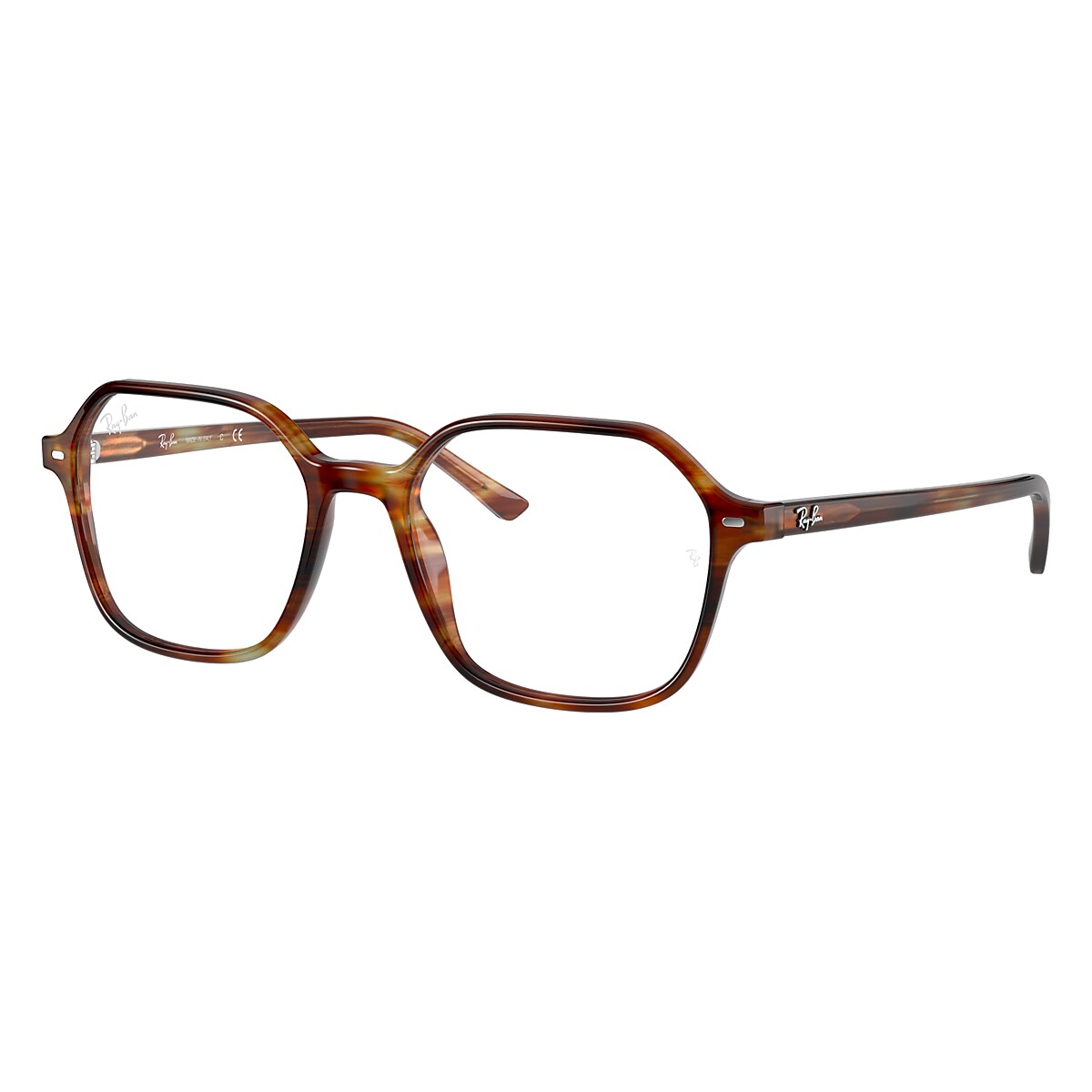 Ray Ban Striped Havana Eyeglasses Glasses Free Shipping