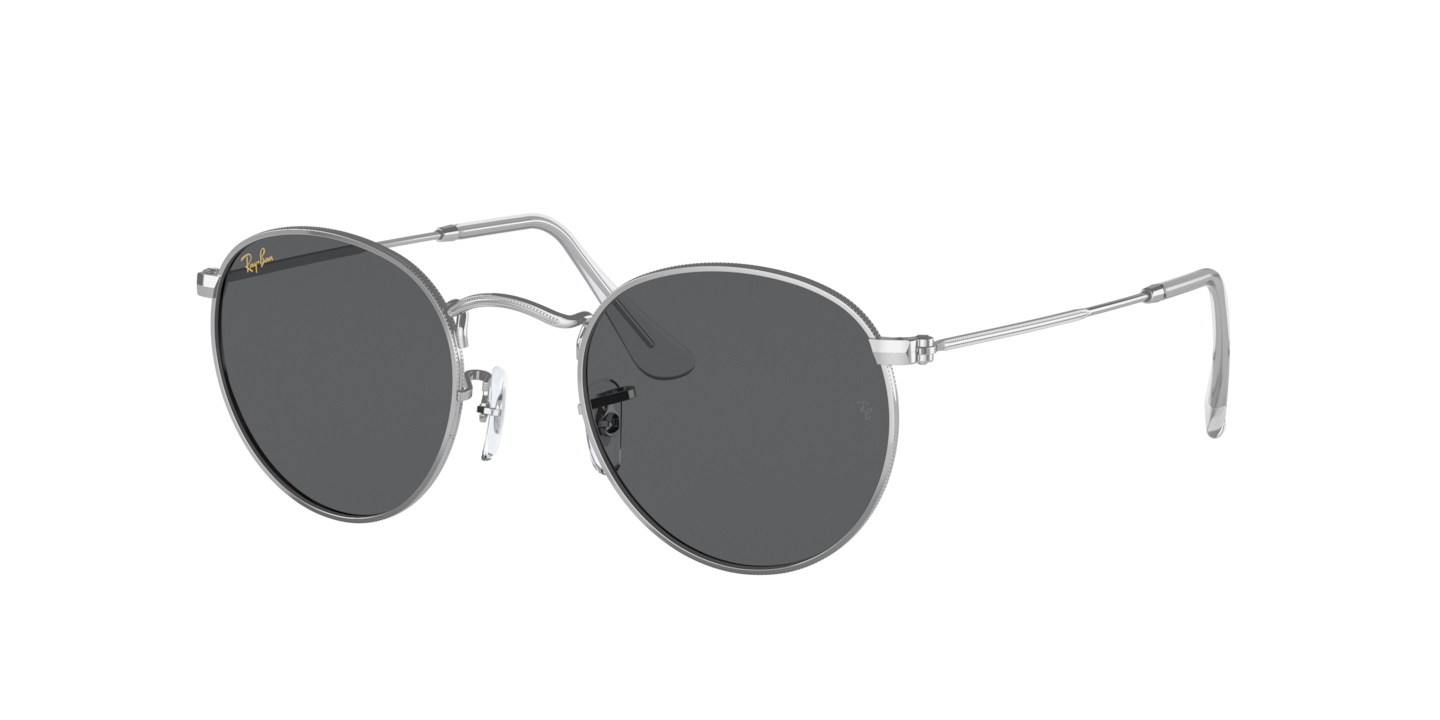Ray-Ban RB3447 Round Metal Legend Gold Silver