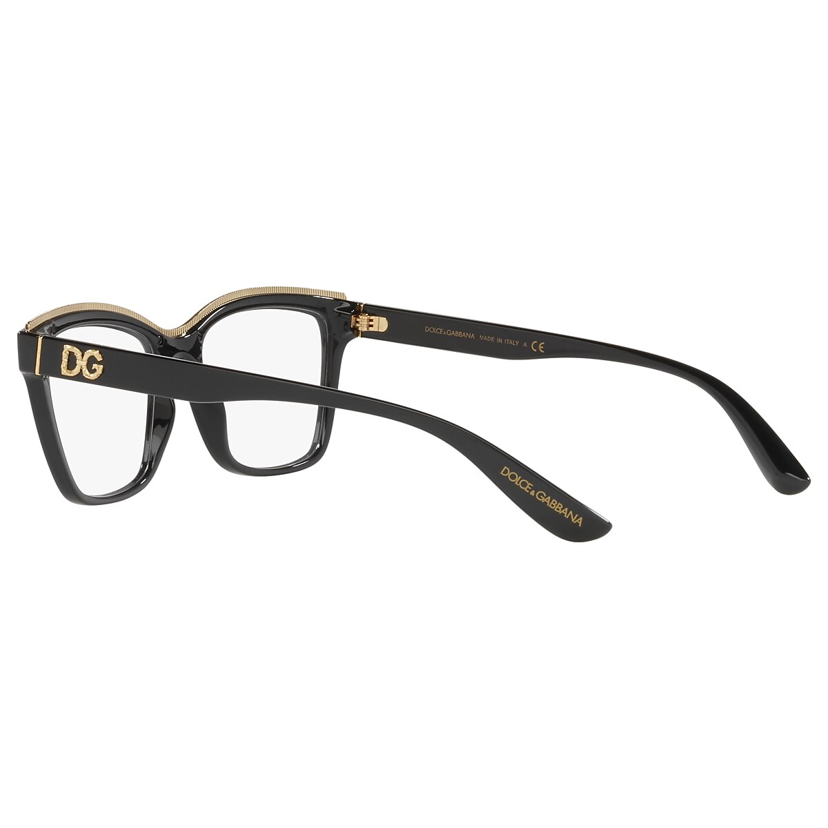 Dolce & Gabbana Black Eyeglasses ® | Free Shipping