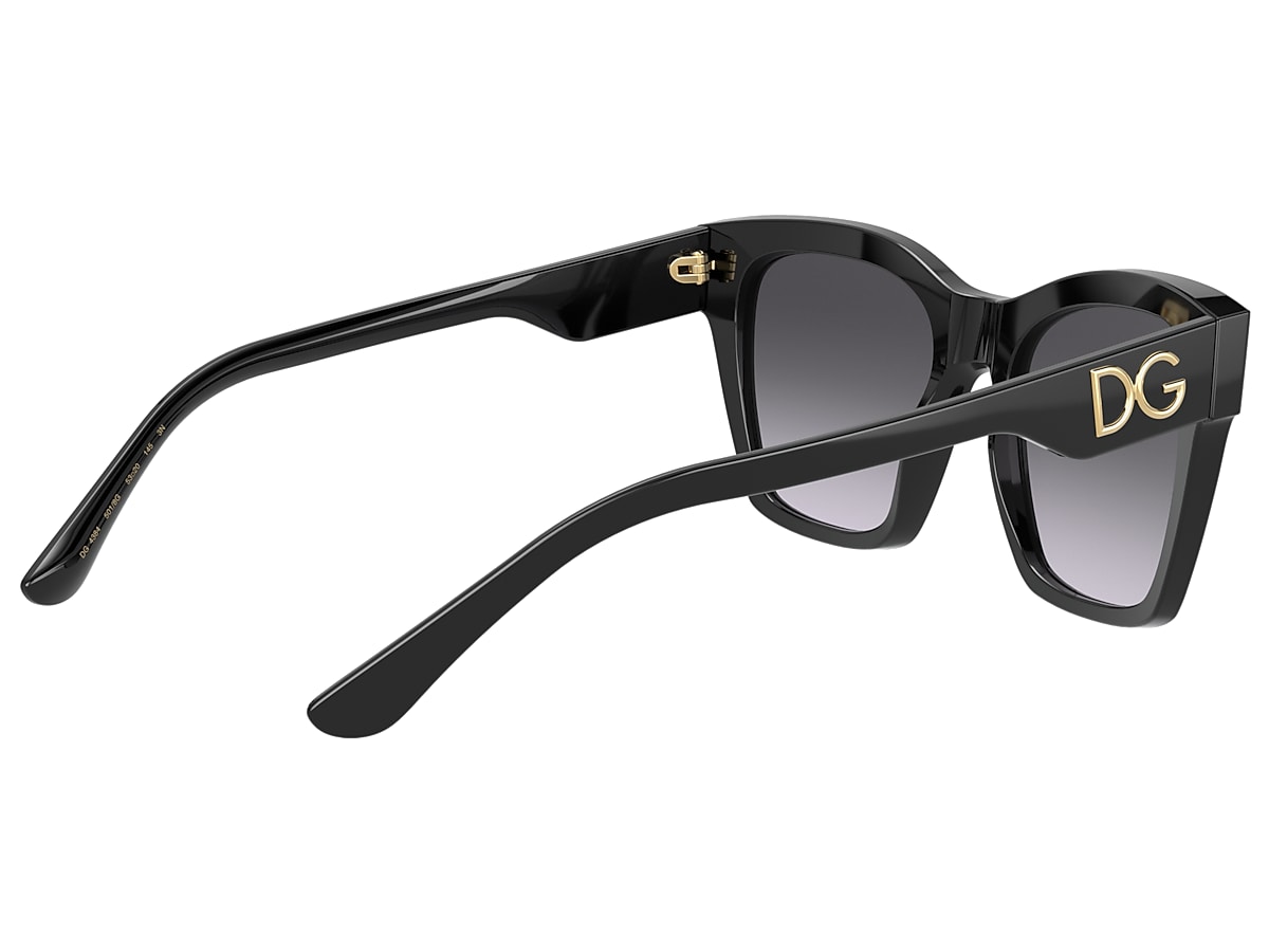 Dolce & Gabbana Black Sunglasses | Glasses.com® | Free Shipping