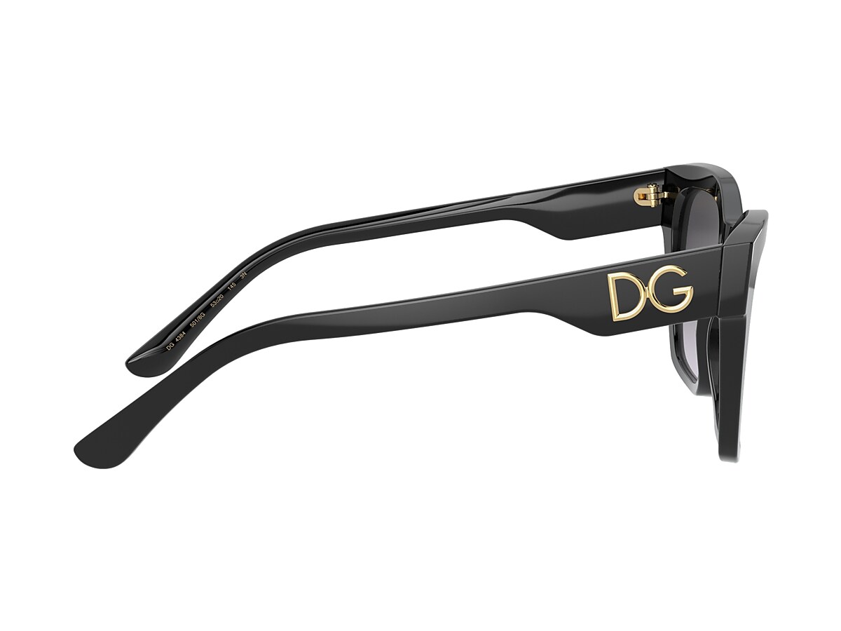 【関税&送料込み】Dolce & Gabbana 'Over' Beige Polyester B Sunglasses Dolce & Gabbana DG4384 | Free Shipping | Glasses.com®