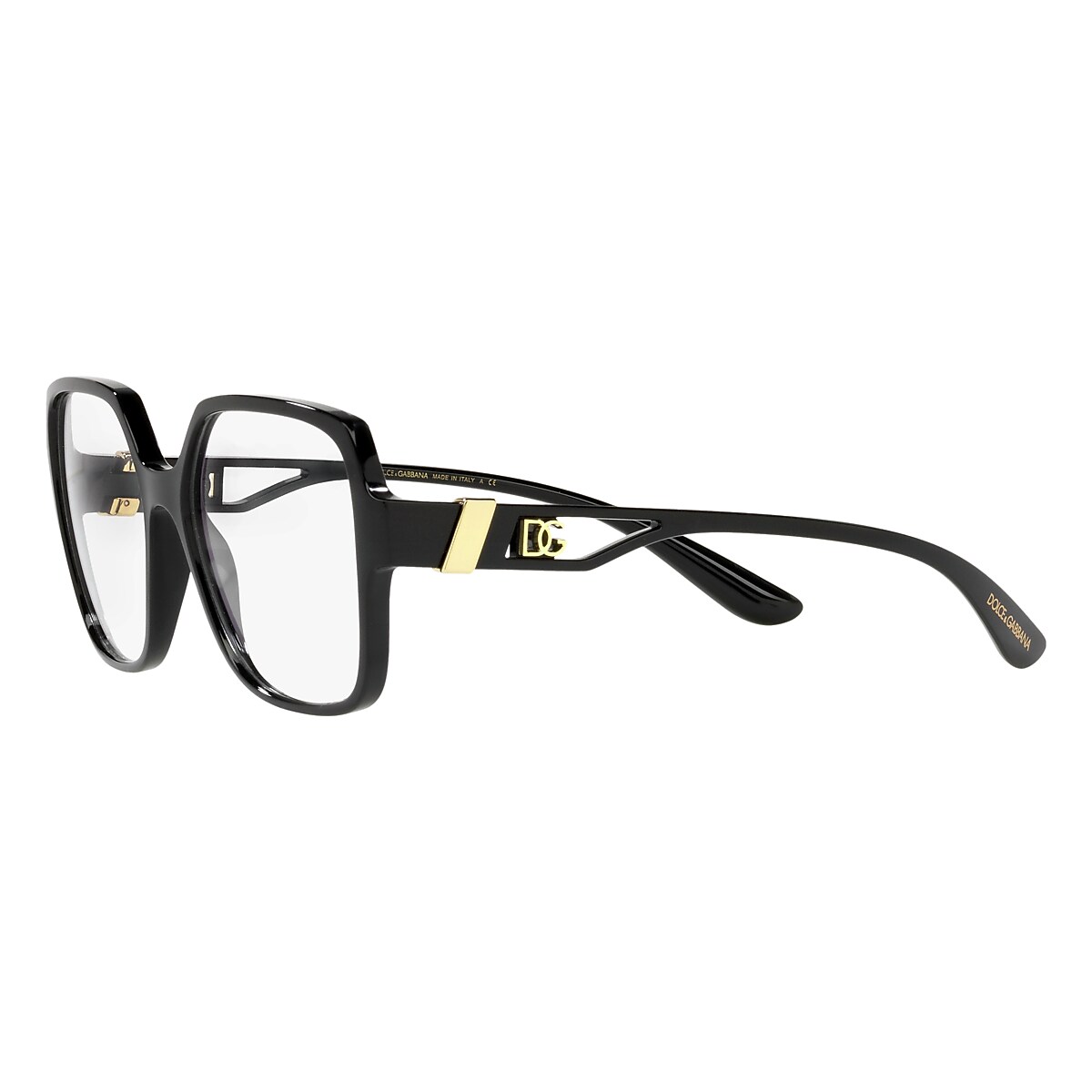 Dolce & Gabbana DG5065 Black Eyeglasses | Glasses.com® | Free Shipping