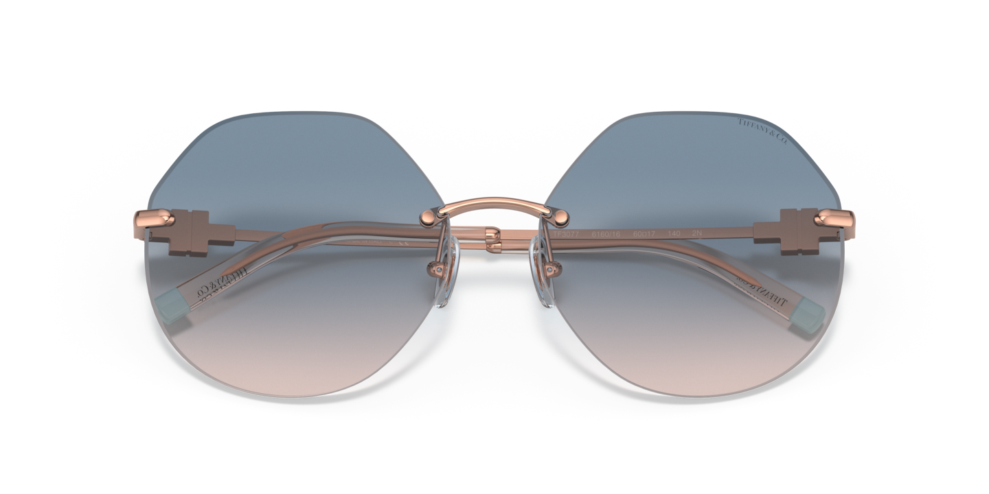 Tiffany rimless outlet sunglasses