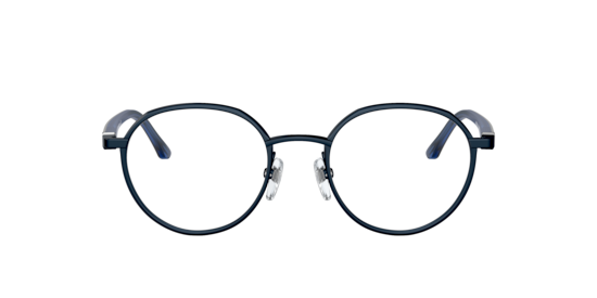 Starck Matt Brushed Navy Eyeglasses | Glasses.com® | Free Shipping