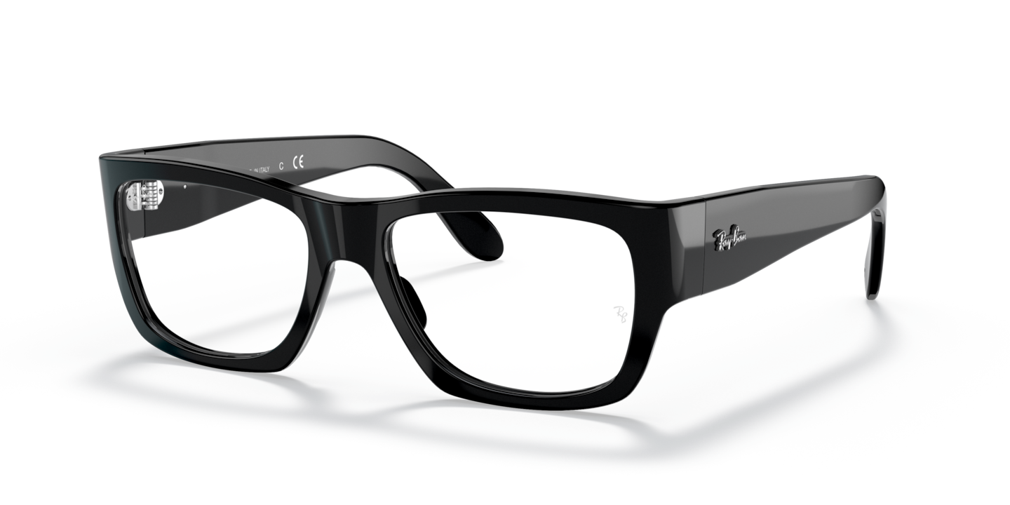 kighul Sway Instruere Ray-Ban Black Eyeglasses | Glasses.com® | Free Shipping