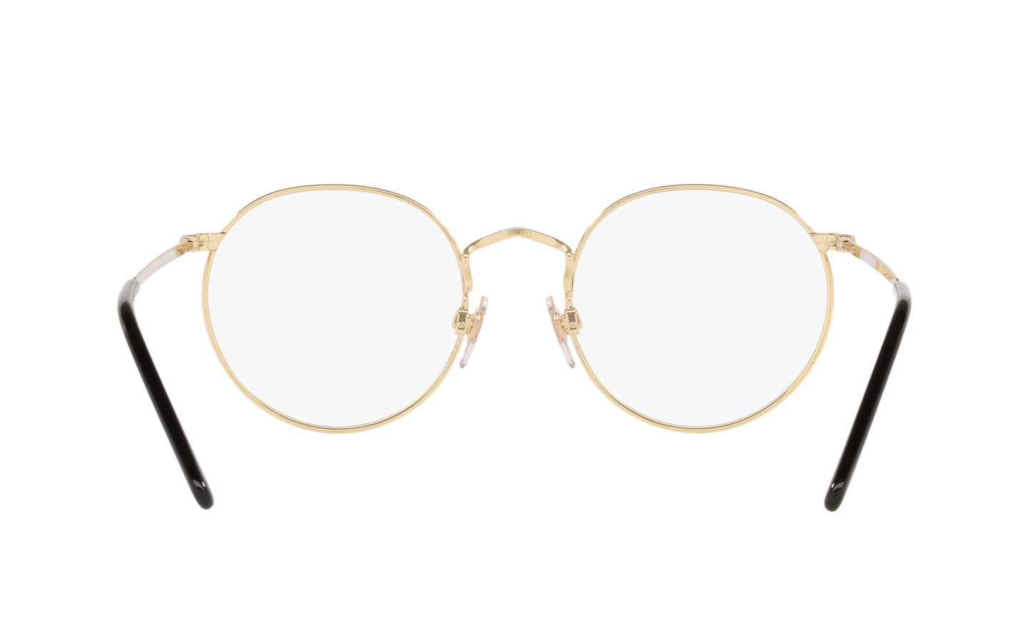 Gold-Rimmed Glasses