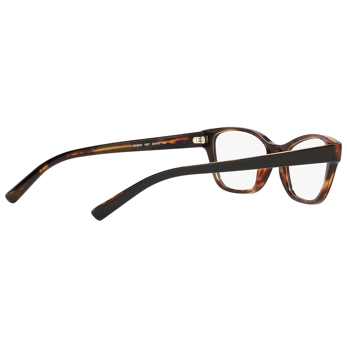 Glasses.com Shiny Black On Havana Eyeglasses | Glasses.com® | Free