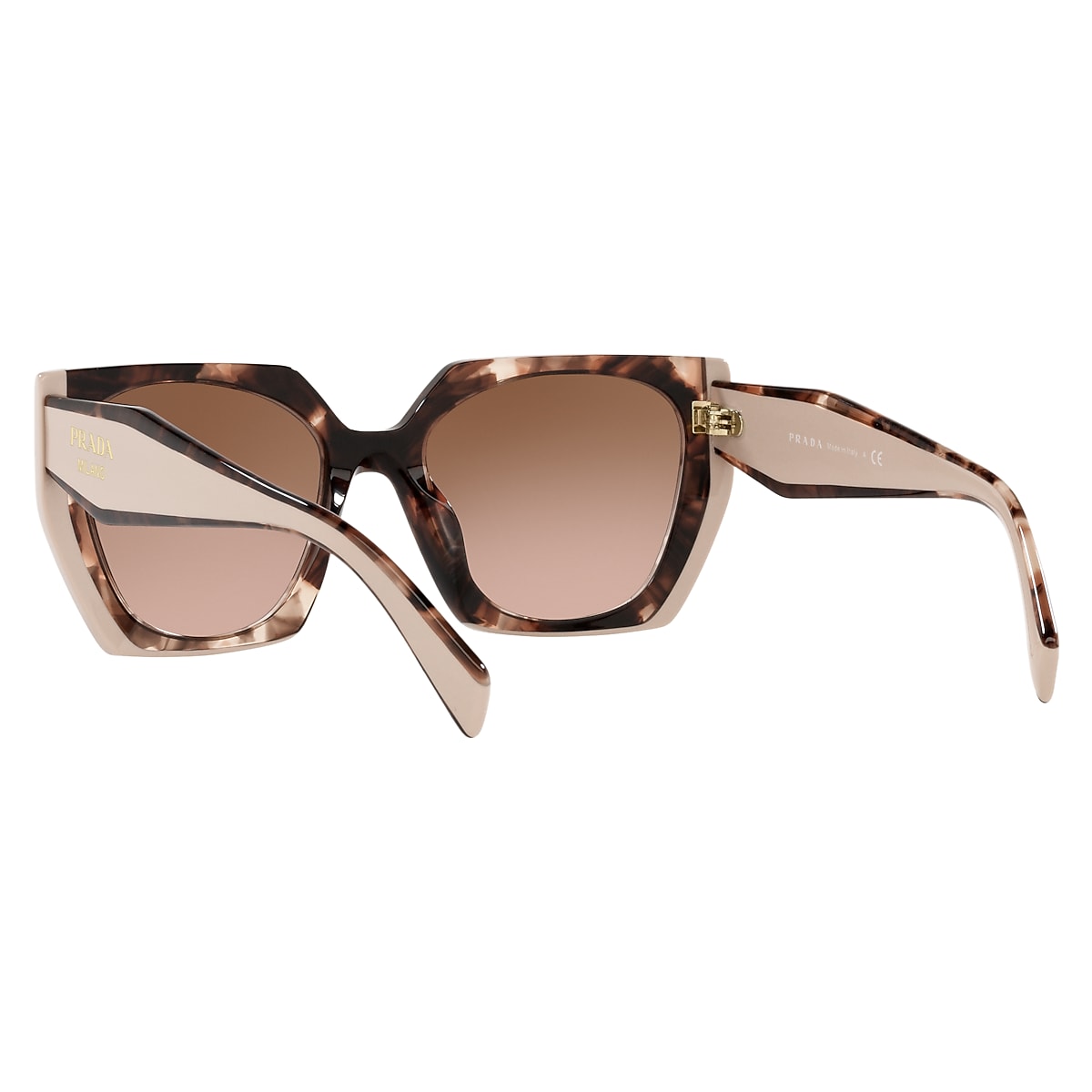 Omringd Leuren tuin Prada Tortoise Caramel/Powder Sunglasses | Glasses.com® | Free Shipping
