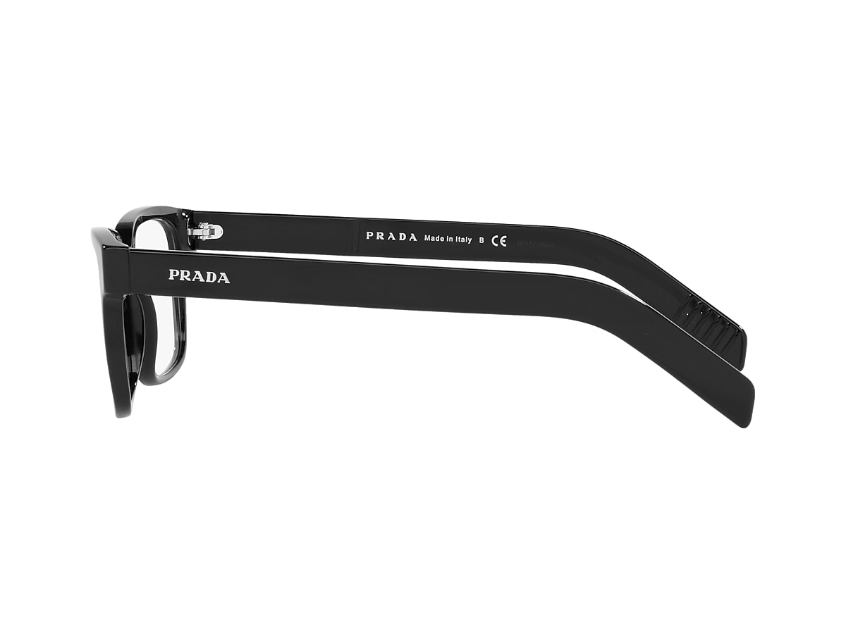 Prada Prada Pr 52wv Gunmetal Glasses, Black Prada Saffiano Cuir Double  Satchel