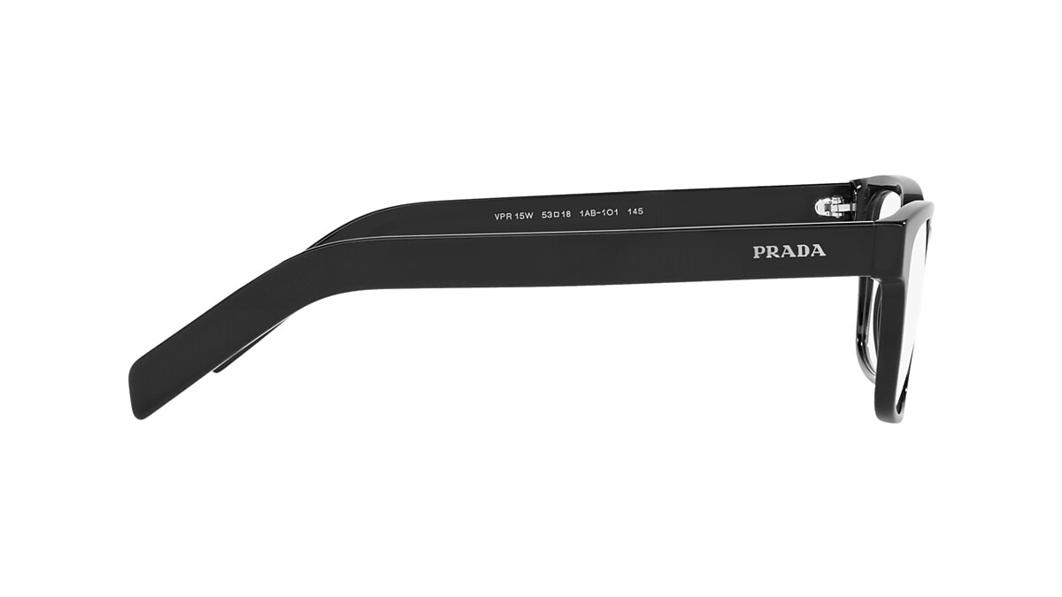 Prada Prada Pr 52wv Gunmetal Glasses, Black Prada Saffiano Cuir Double  Satchel