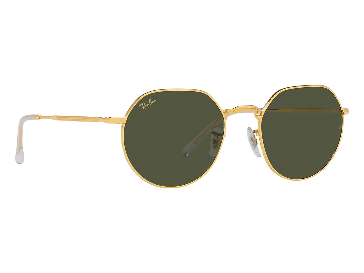 Afwijking congestie gebaar Ray-Ban Gold Sunglasses | Glasses.com® | Free Shipping