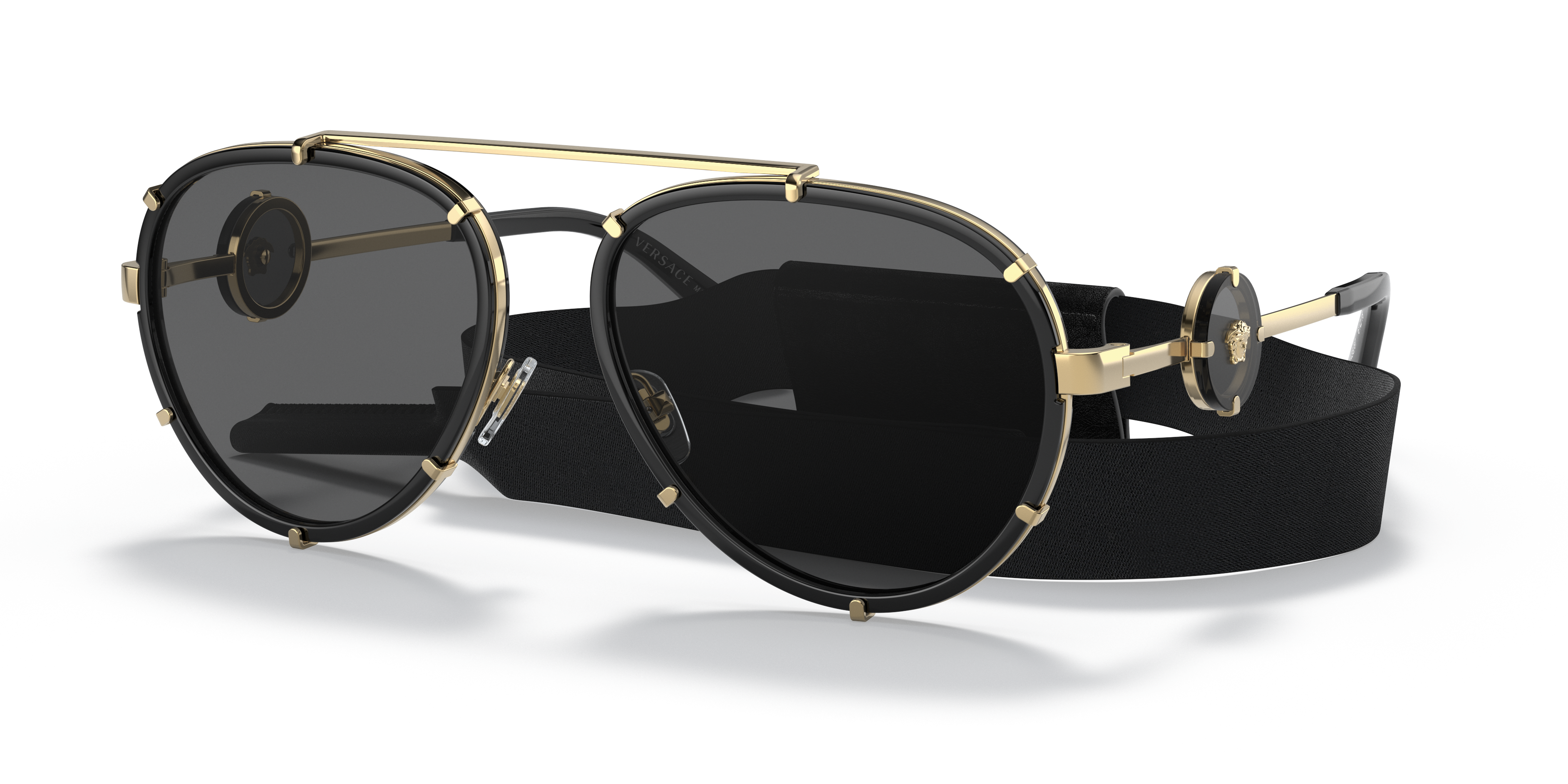 Versace - Logomania Sunglasses Versace - Brown - Sunglasses - Versace  Eyewear - Avvenice