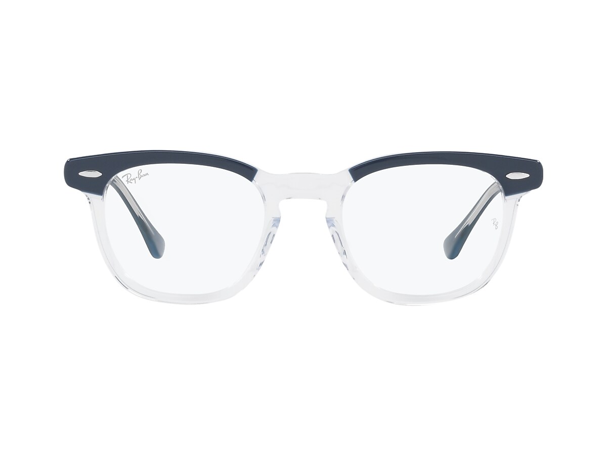 Ray-Ban Transparent Blue Eyeglasses | Glasses.com® | Free Shipping