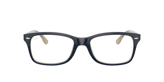 RX5228 Ray-Ban Blue on Trasparent Light Brown