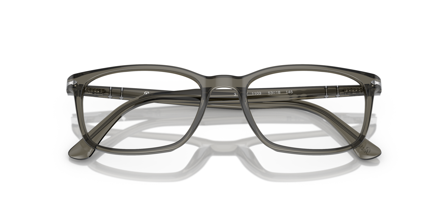 Persol Transparent Grey Eyeglasses, ®