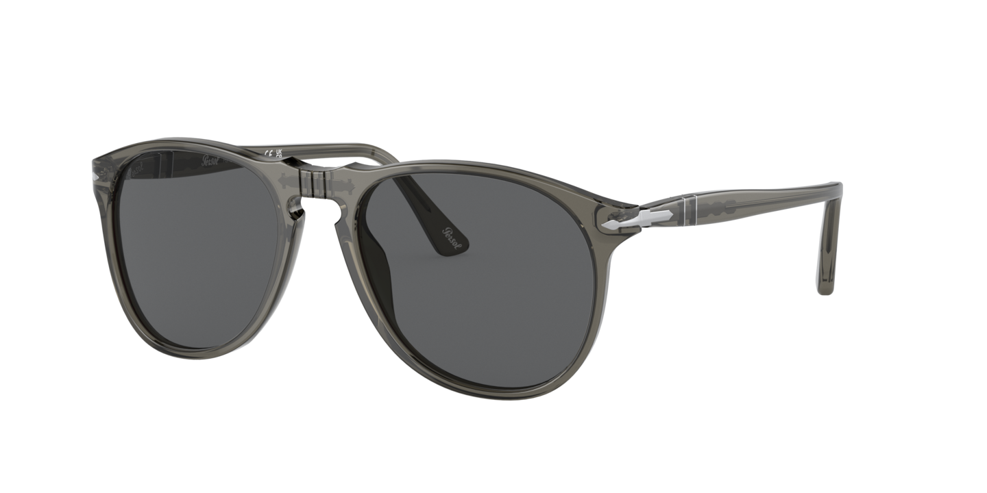 Persol PO9649S Taupe Grey Transparent