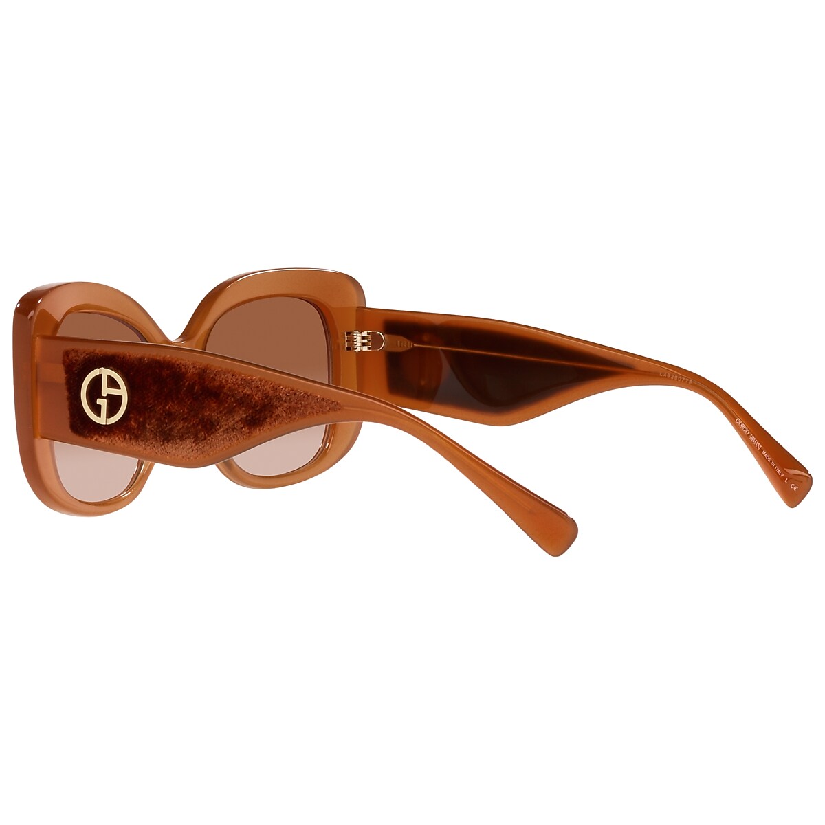 Giorgio Armani Opal Striped Brown Eyeglasses, ®