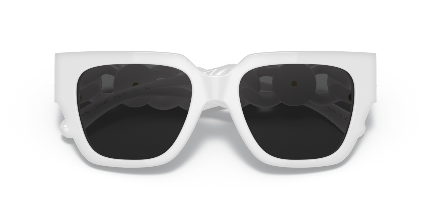 Versace White Sunglasses | Glasses.com® | Free Shipping