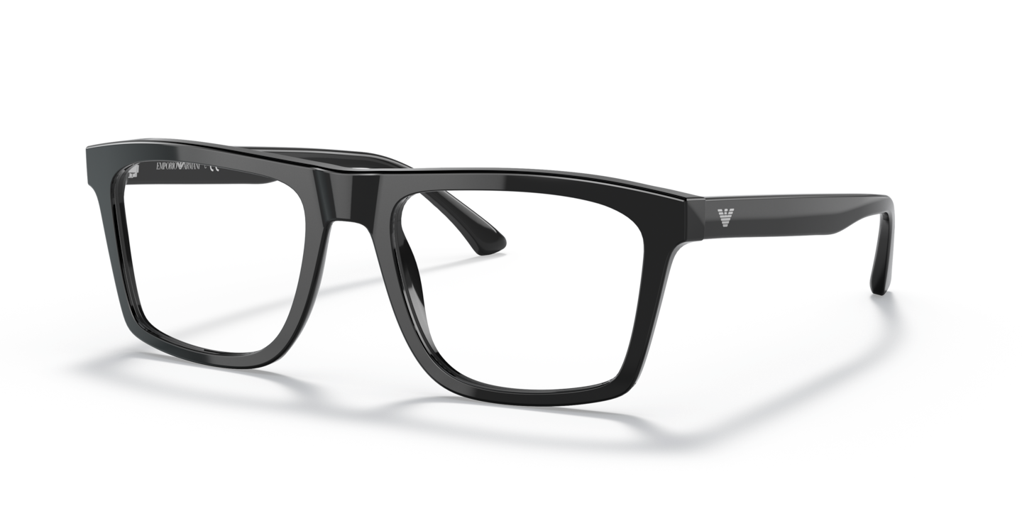 Emporio Armani Black Eyeglasses ® | Free Shipping