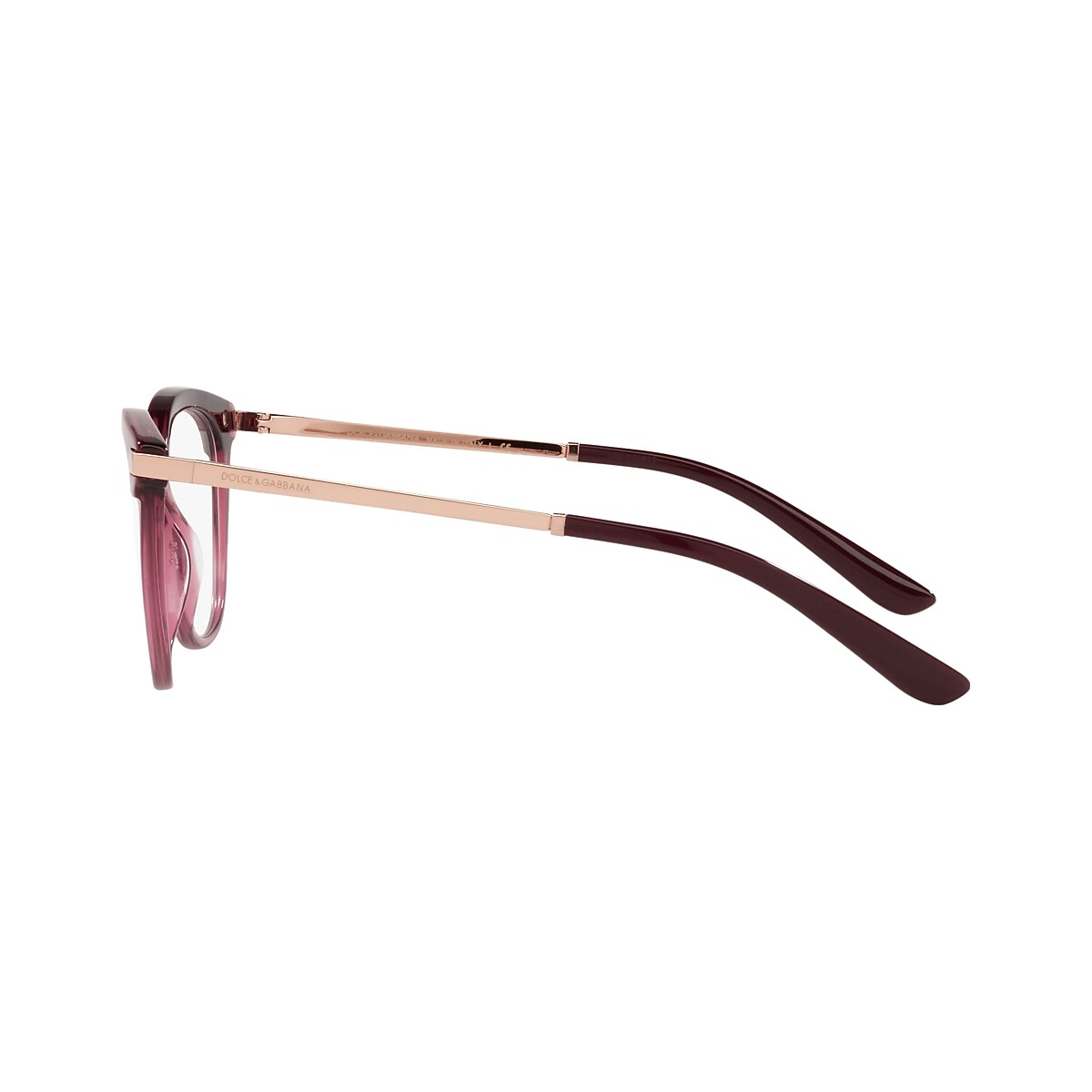 DOLCE & GABBANA ラウントフレムメカネ DG3346 3256 Dolce & Gabbana™ DG3346 3256 52 Havana/Transparent Brown