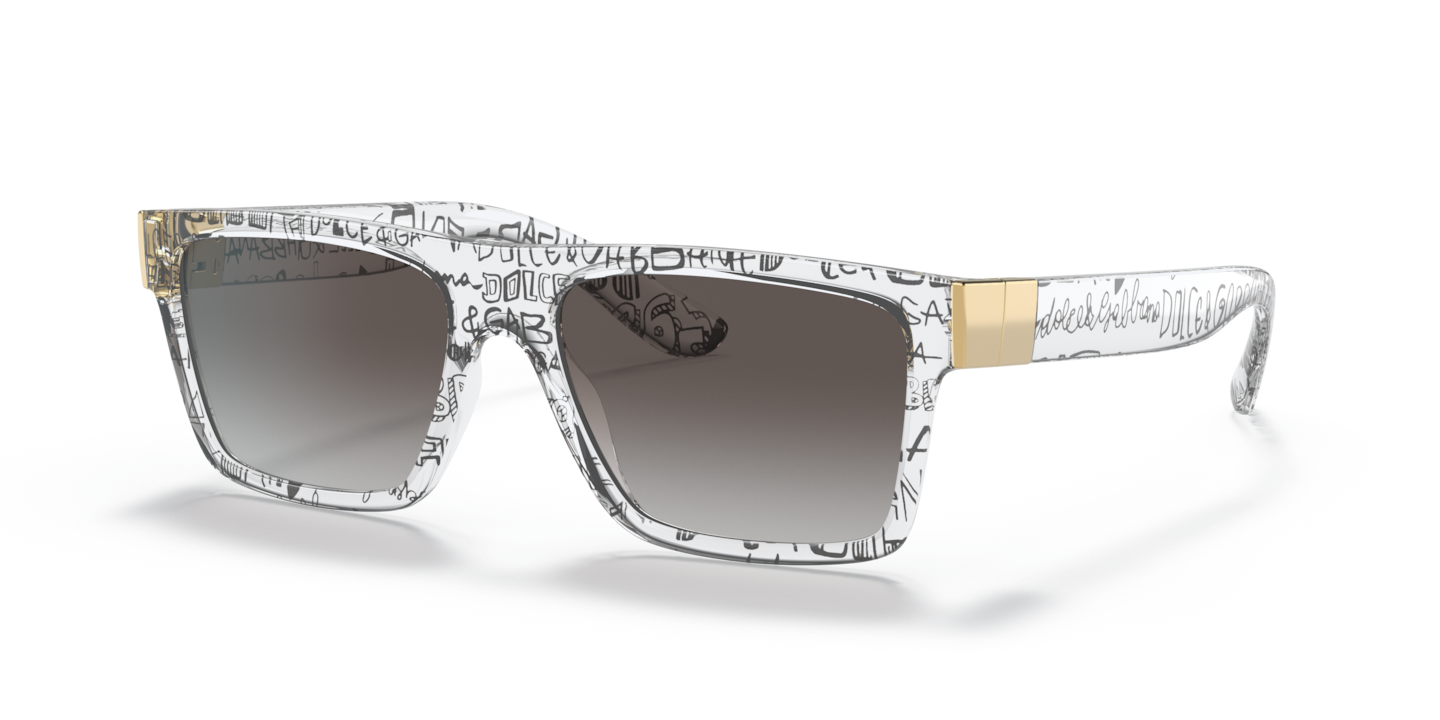 Dolce & Gabbana Transparent Graffiti Sunglasses ® | Free  Shipping
