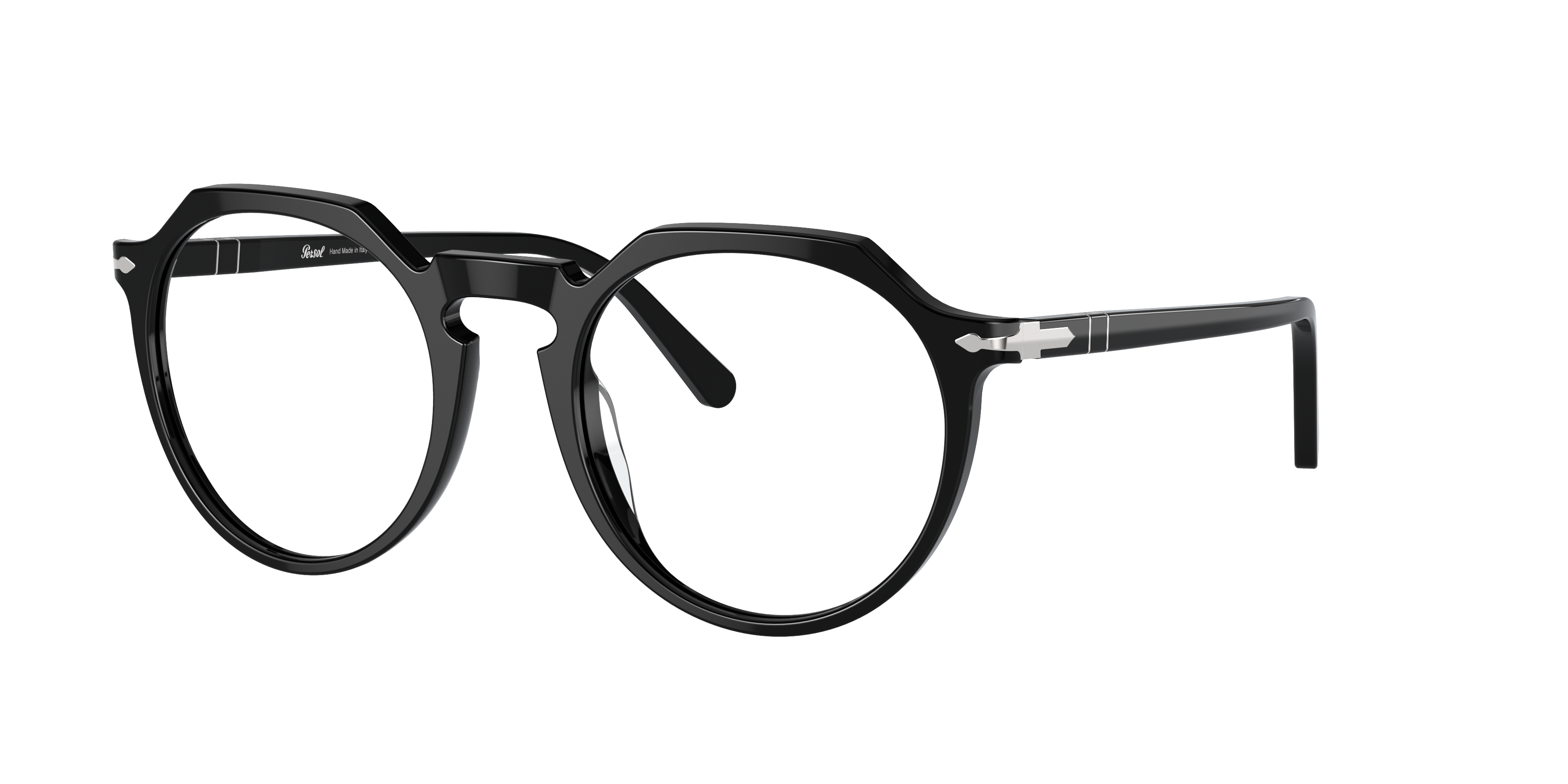 Persol PO3281V Black Eyeglasses | Glasses.com® | Free Shipping