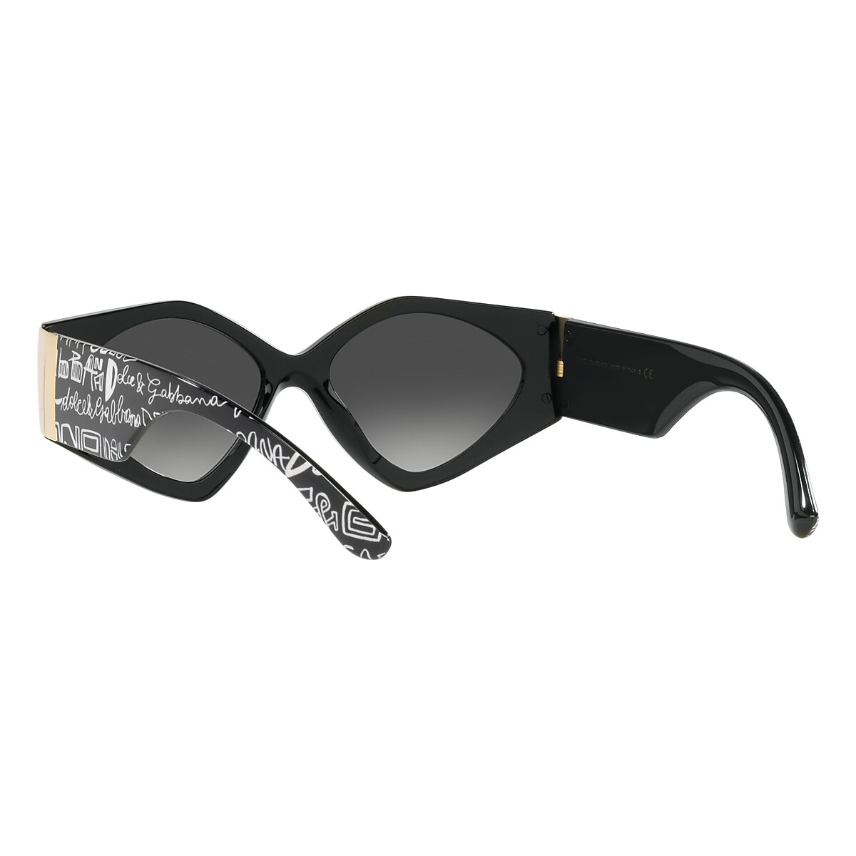 Dolce & Gabbana - Round Sunglasses Plaque Logo - Rose Gold - Dolce &  Gabbana Eyewear - Avvenice