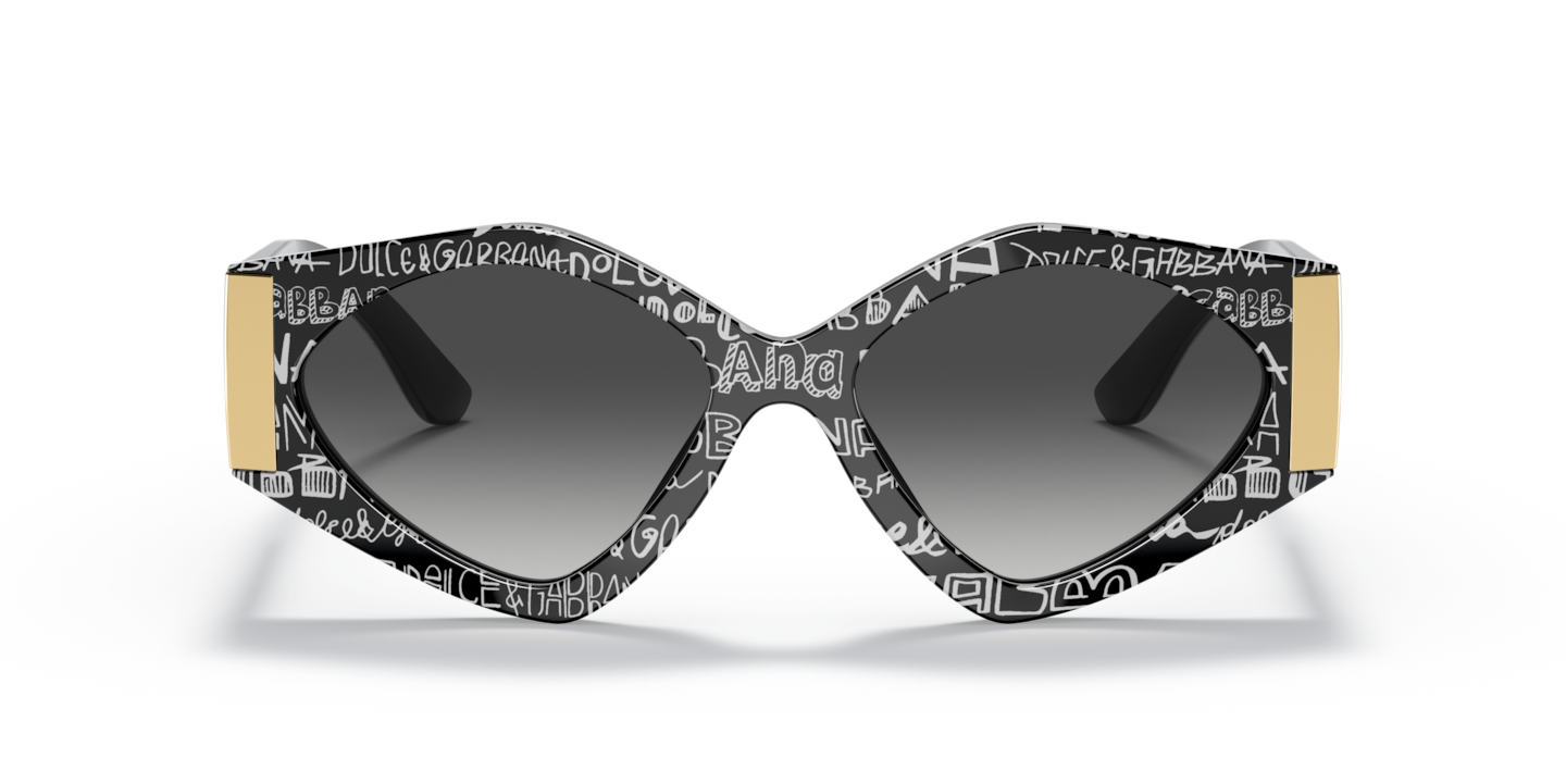 Dolce & Gabbana Black Graffiti Sunglasses ® | Free Shipping