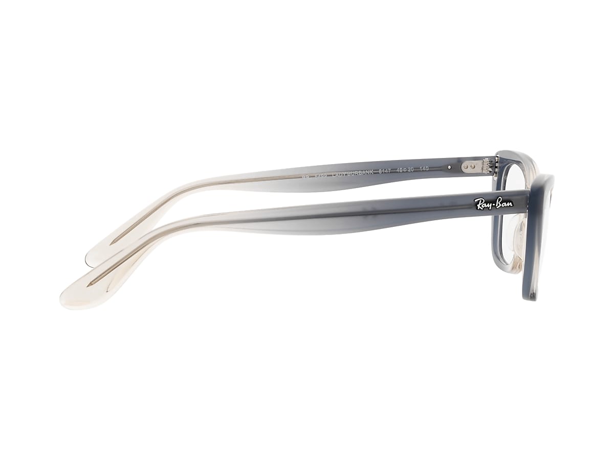 Ray-Ban Transparent Blue Eyeglasses | Glasses.com® | Free Shipping