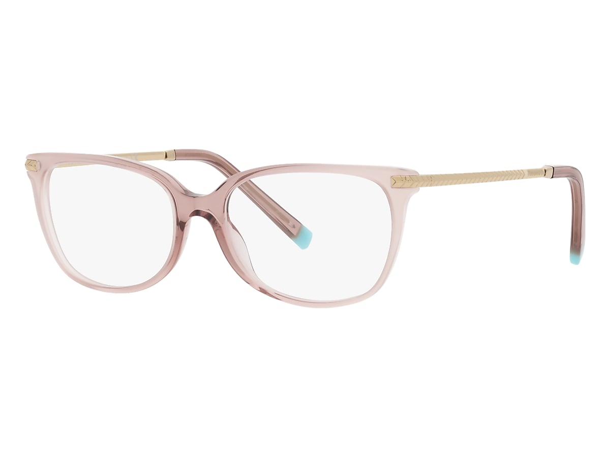 Tiffany Pink Gradient Milky Pink Eyeglasses | Glasses.com® | Free