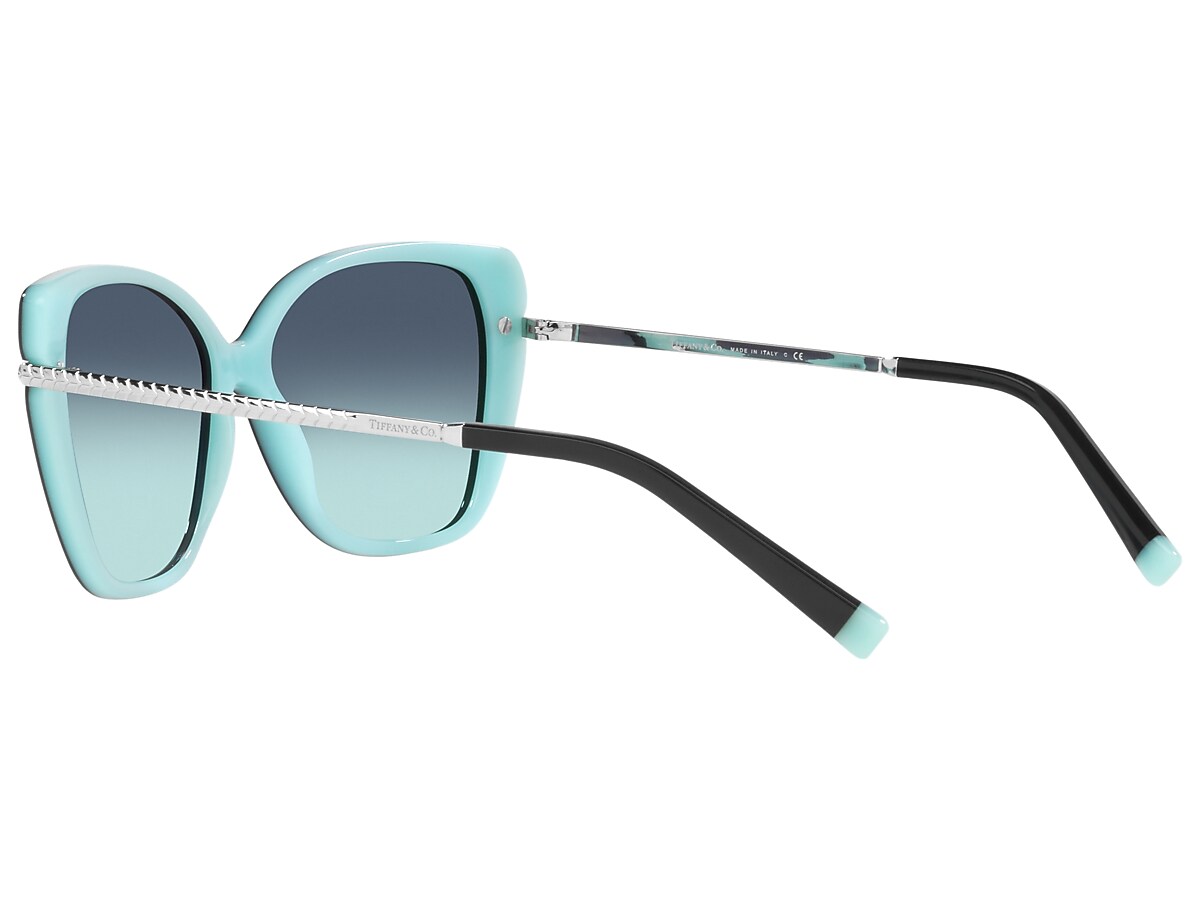 Tiffany Black On Tiffany Blue Sunglasses | Glasses.com® | Free