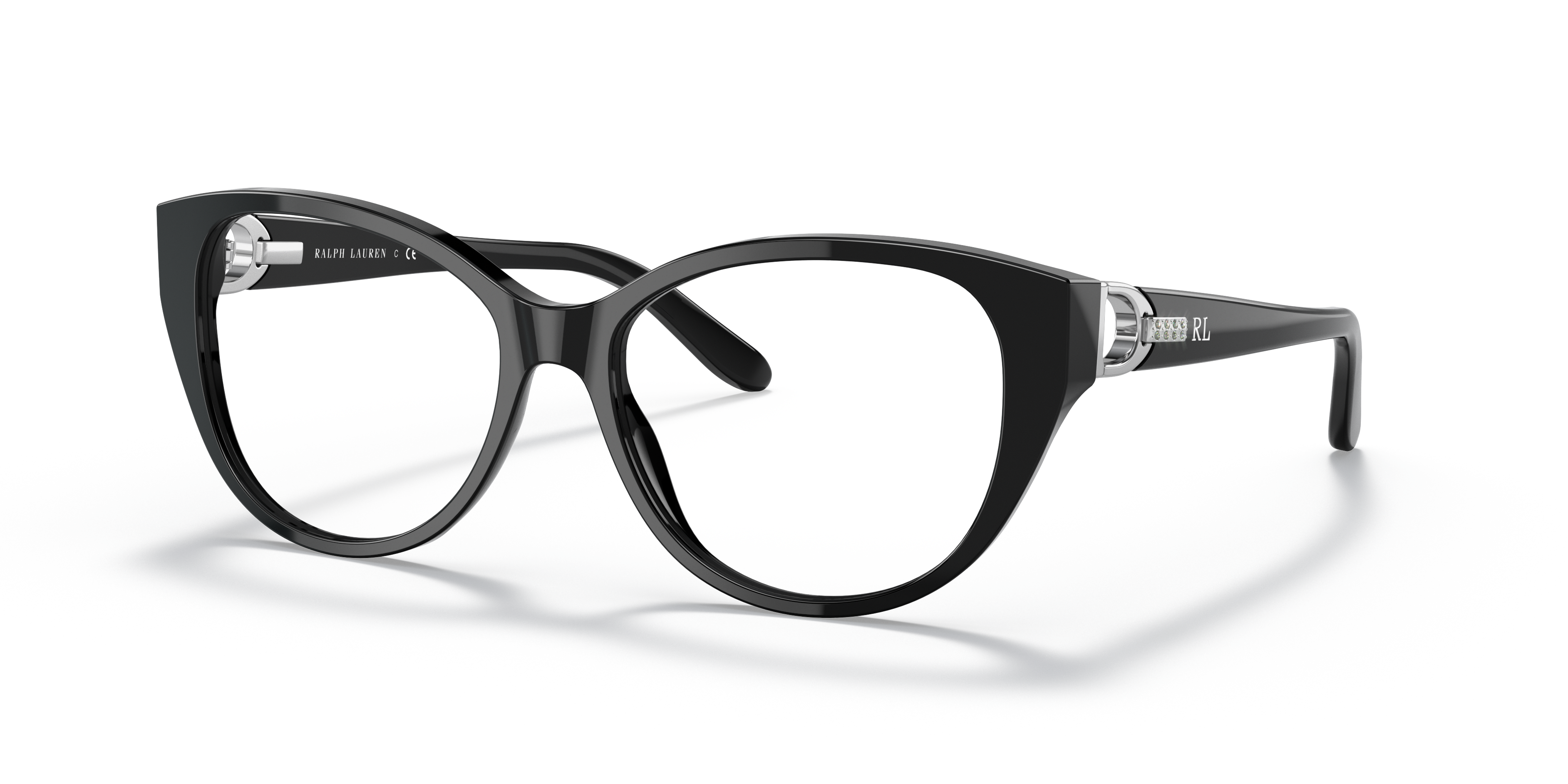 ralph lauren glasses black and white