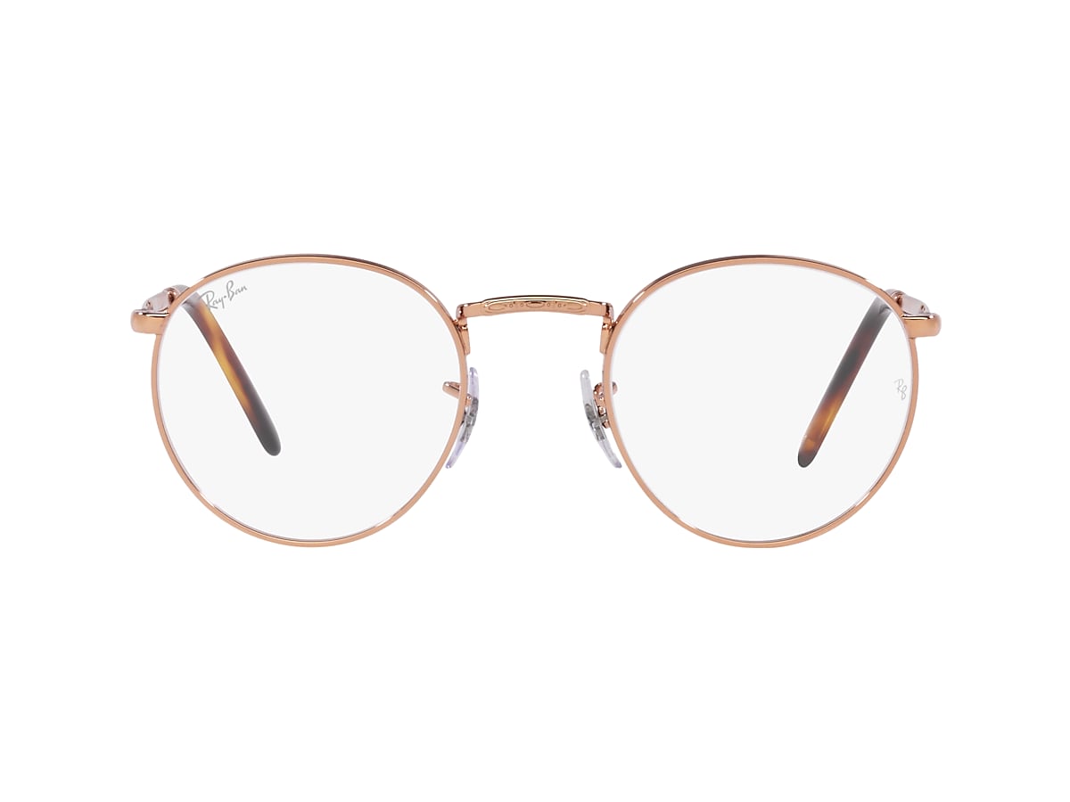 pistool Tot ziens mosterd Ray-Ban Rose Gold Eyeglasses | Glasses.com® | Free Shipping